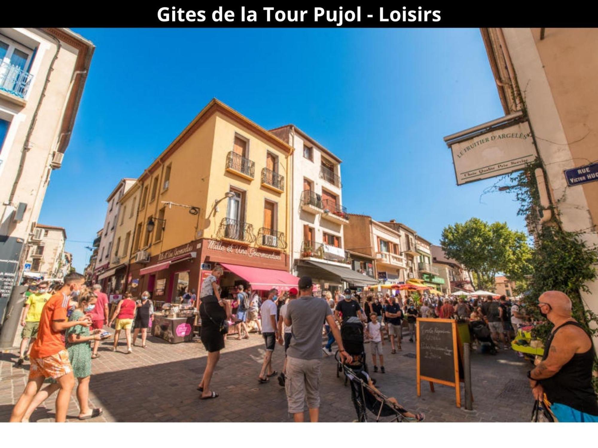 Les Gites De La Tour Pujol Argelès-sur-Mer Zewnętrze zdjęcie