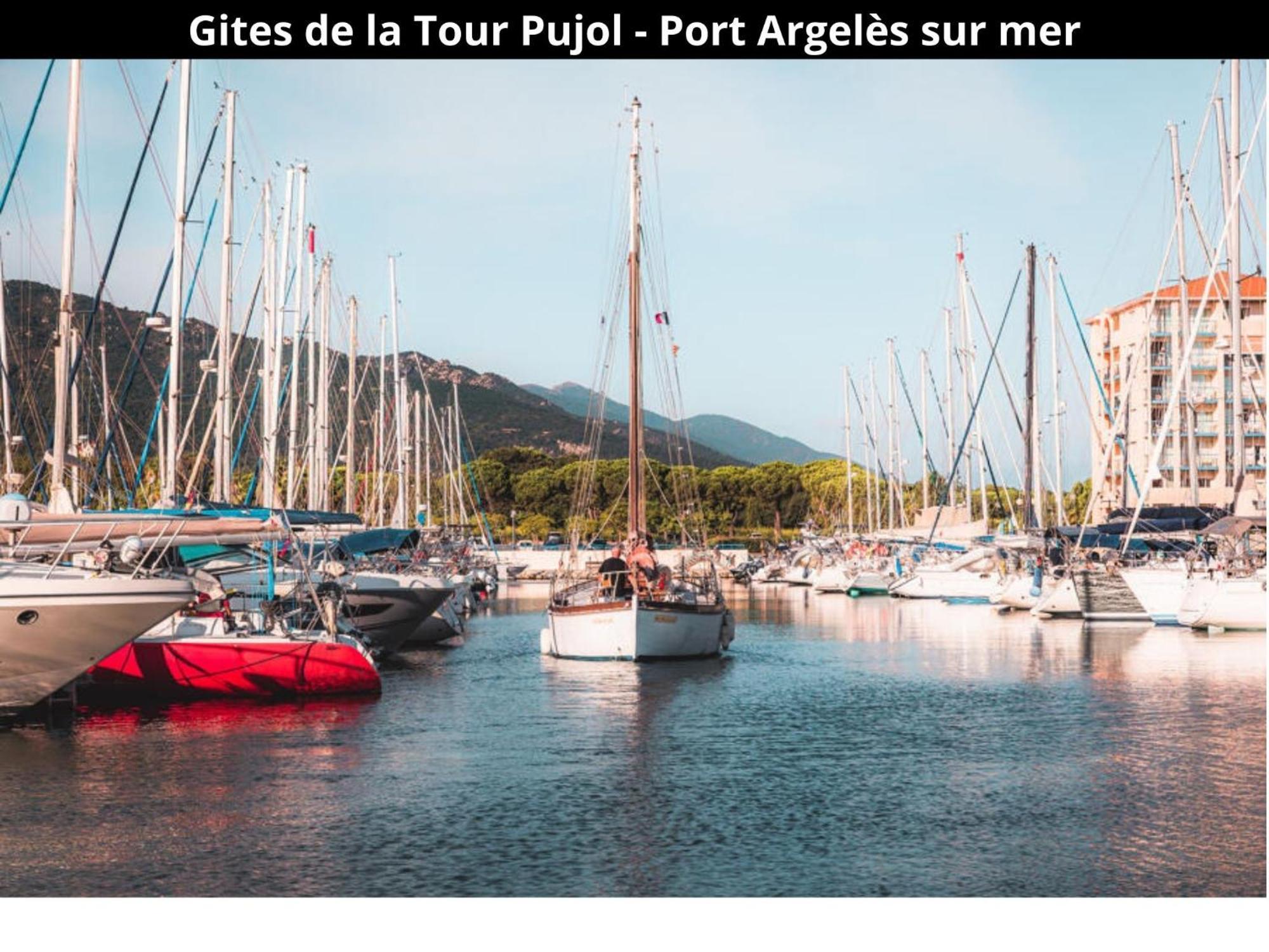 Les Gites De La Tour Pujol Argelès-sur-Mer Zewnętrze zdjęcie