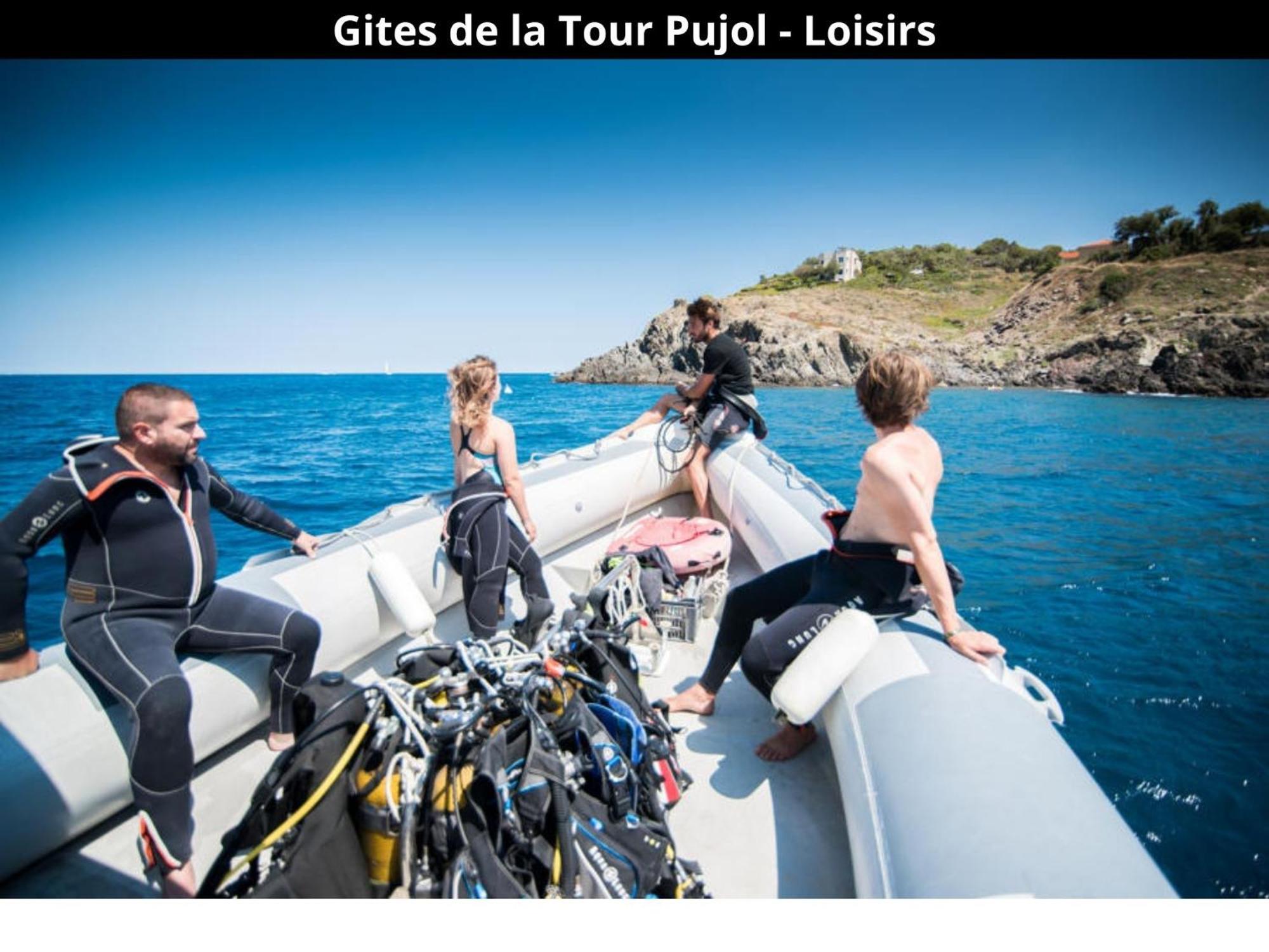 Les Gites De La Tour Pujol Argelès-sur-Mer Zewnętrze zdjęcie