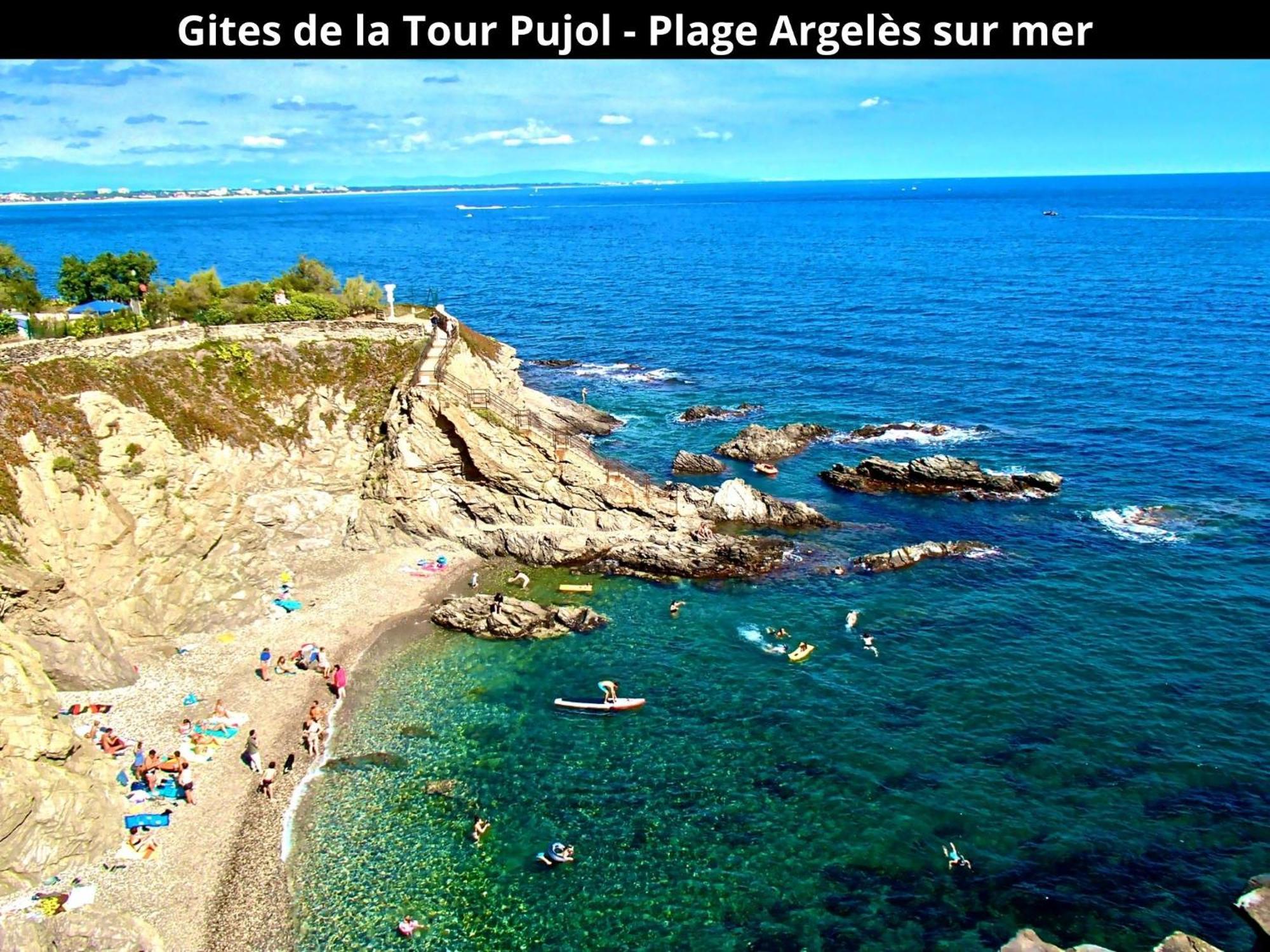 Les Gites De La Tour Pujol Argelès-sur-Mer Zewnętrze zdjęcie